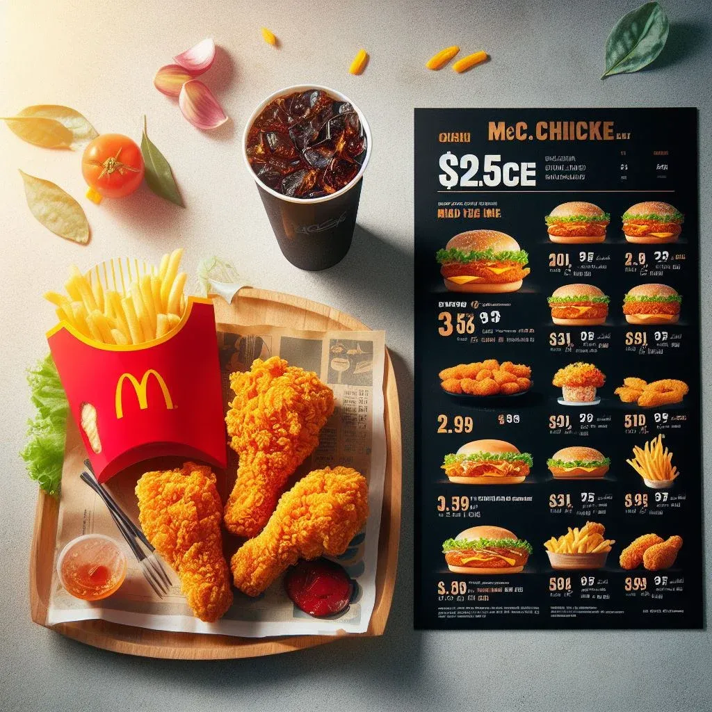 McChicken Menu Price