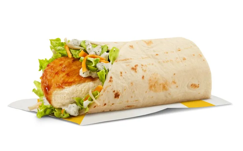 McDonald's Grilled Chicken Snack Wrap