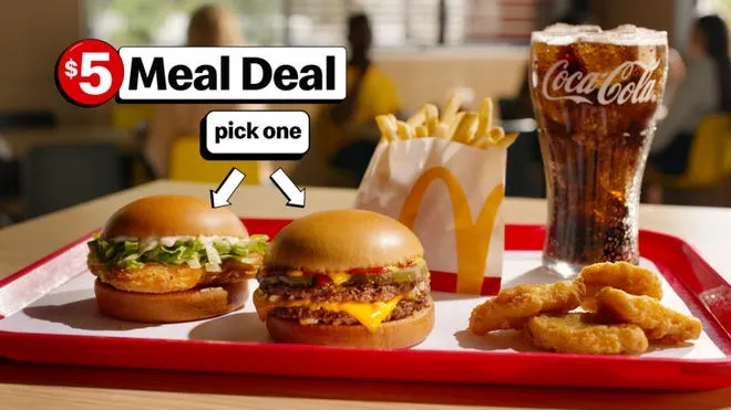McDonalds $5 Meal Deal